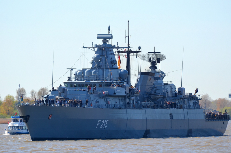 NATO WARSHIP F215