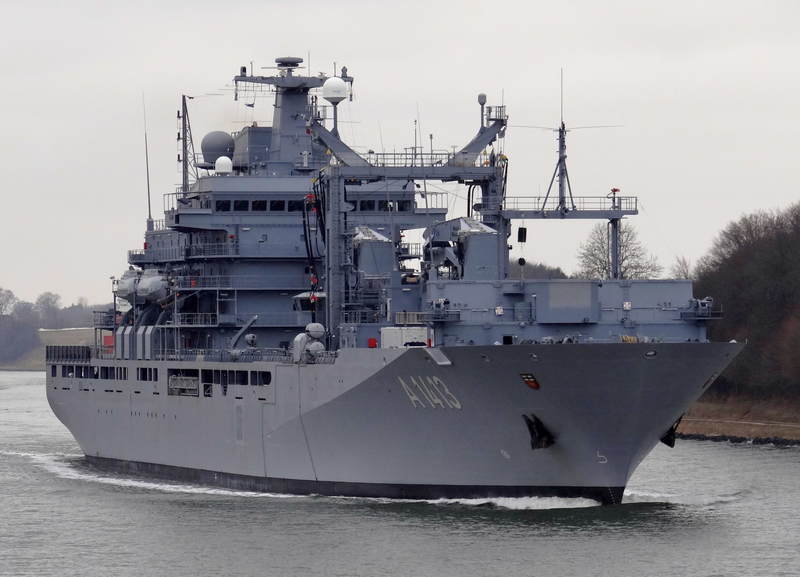 GERMAN WARSHIP A1413